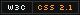 Rad Zone is Valid CSS level 2