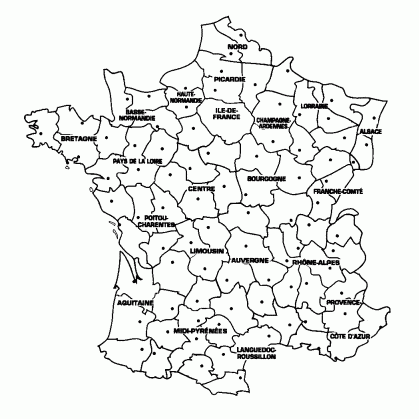Carte de France
